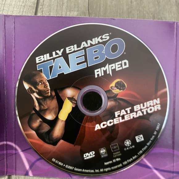 Billy Blanks TAEBO Amped DVD (4 DVD with  5 taebo routines) - Picture 4 of 7